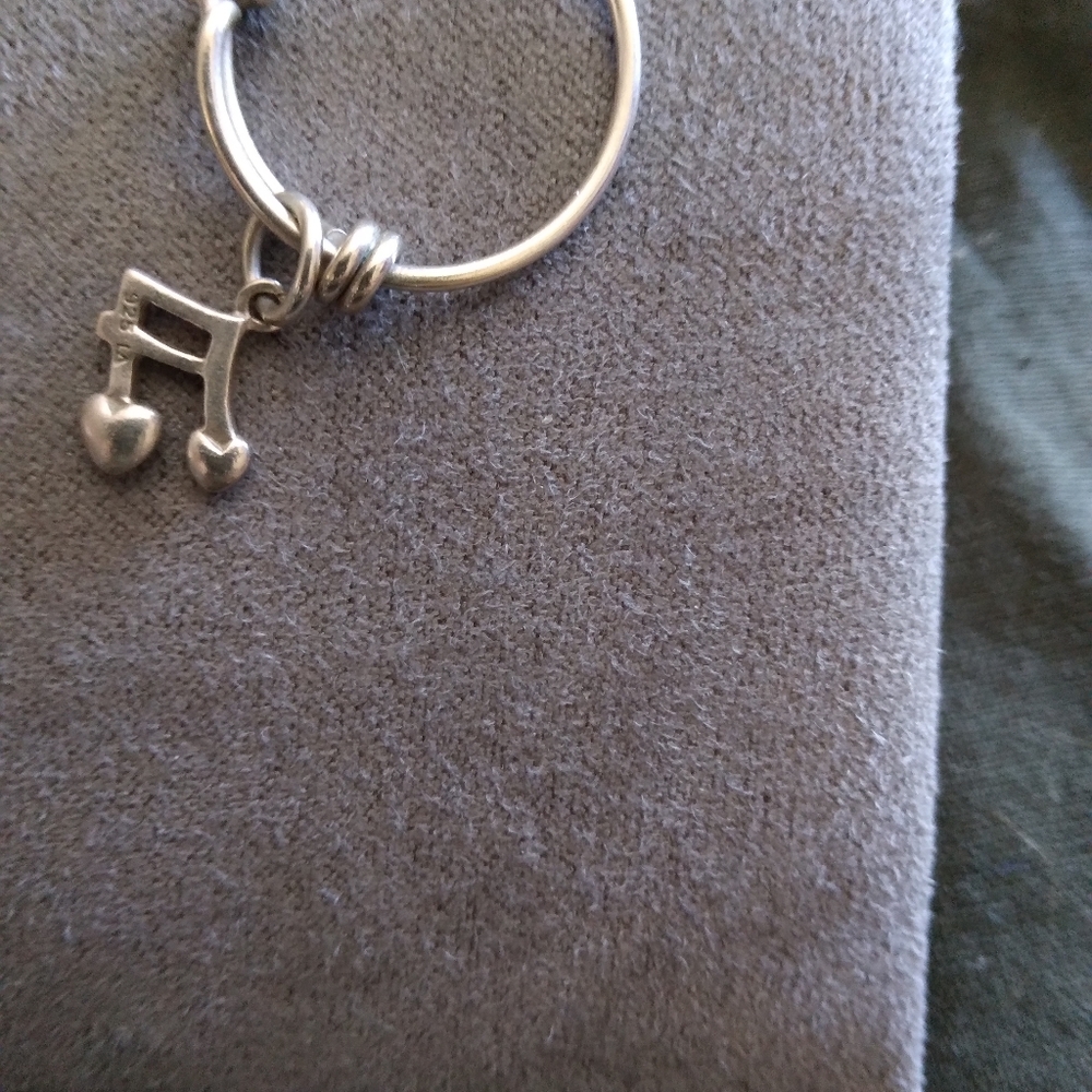 925 Dangle Charm Ring - image 2